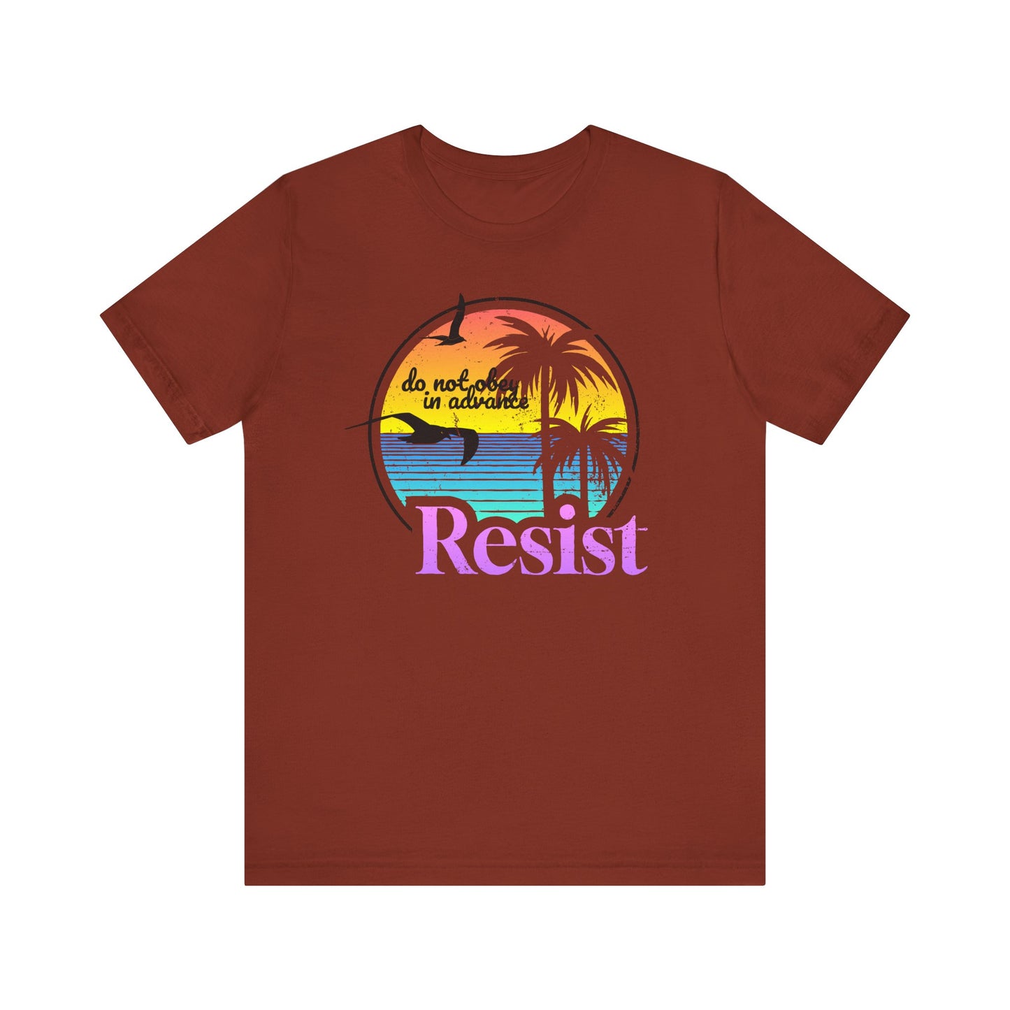Resist unisex crew neck t-shirt