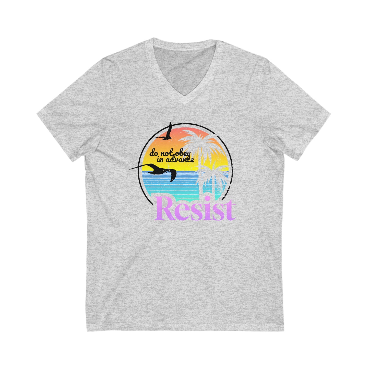 resist - unisex v-neck