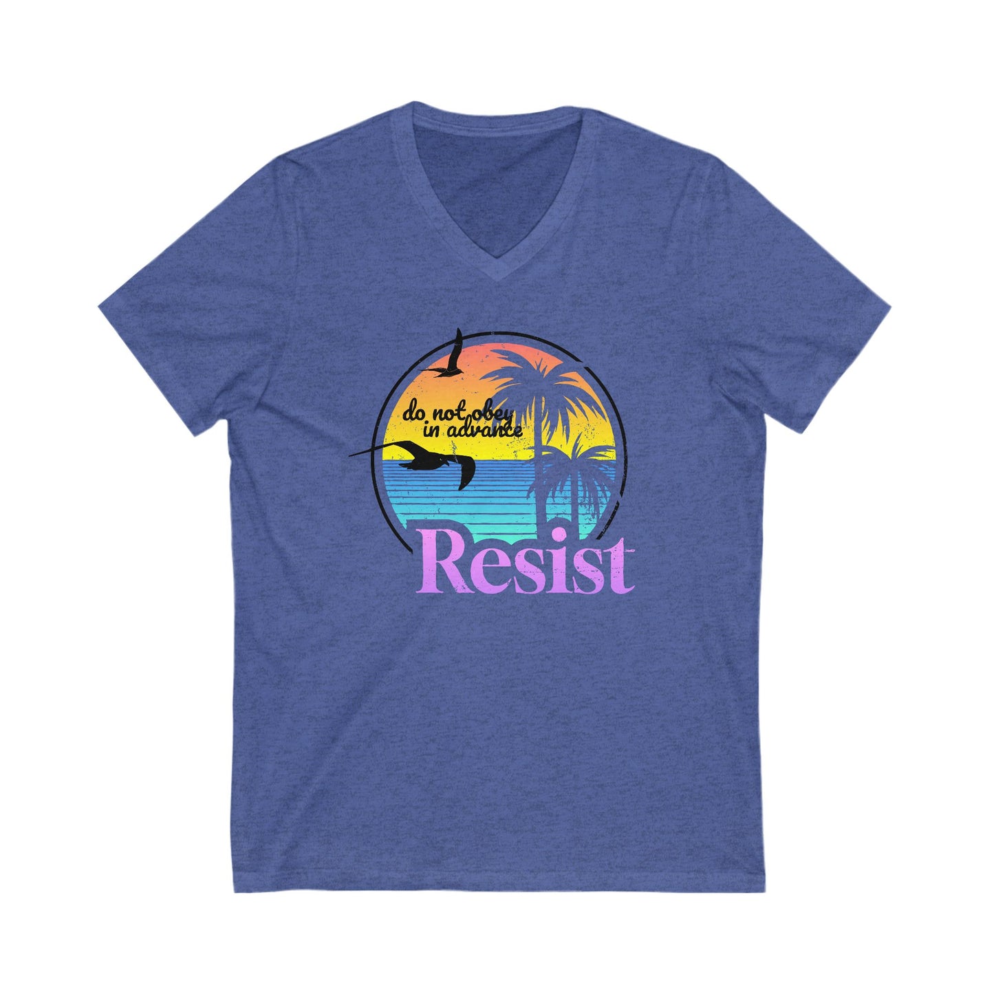 resist - unisex v-neck
