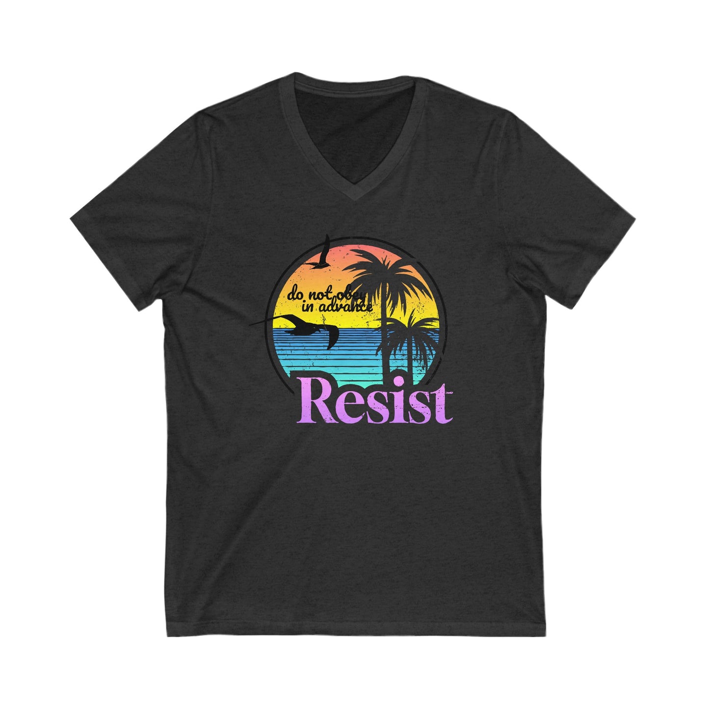resist - unisex v-neck