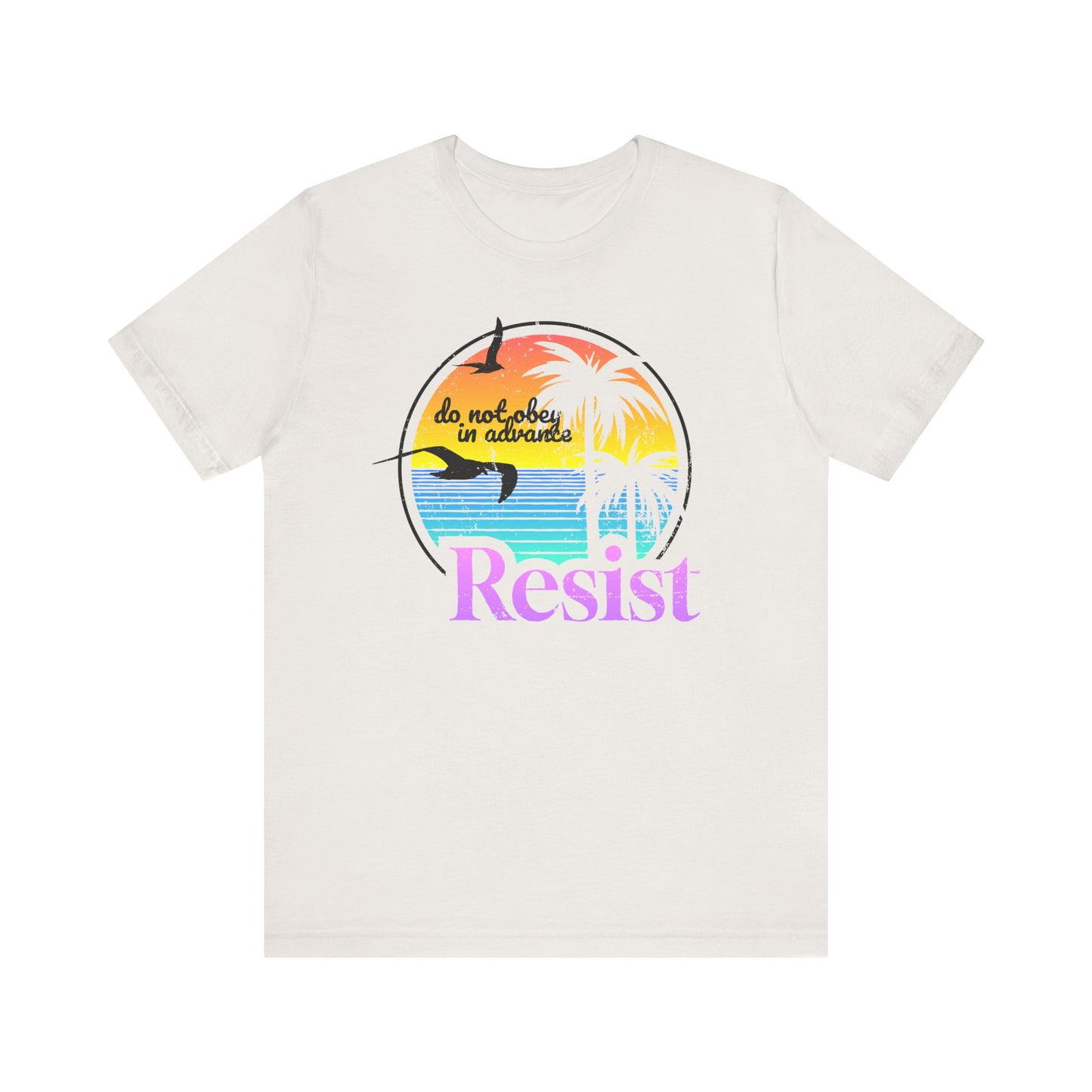 Resist unisex crew neck t-shirt