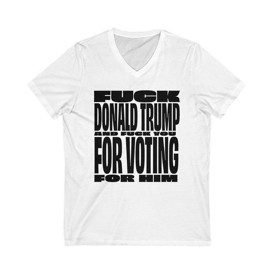 FDT & FU - unisex v-neck t-shirt