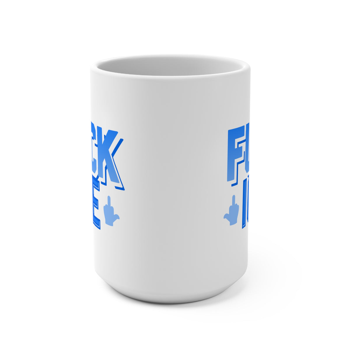 f*ck ICE - white coffee mug (15oz)