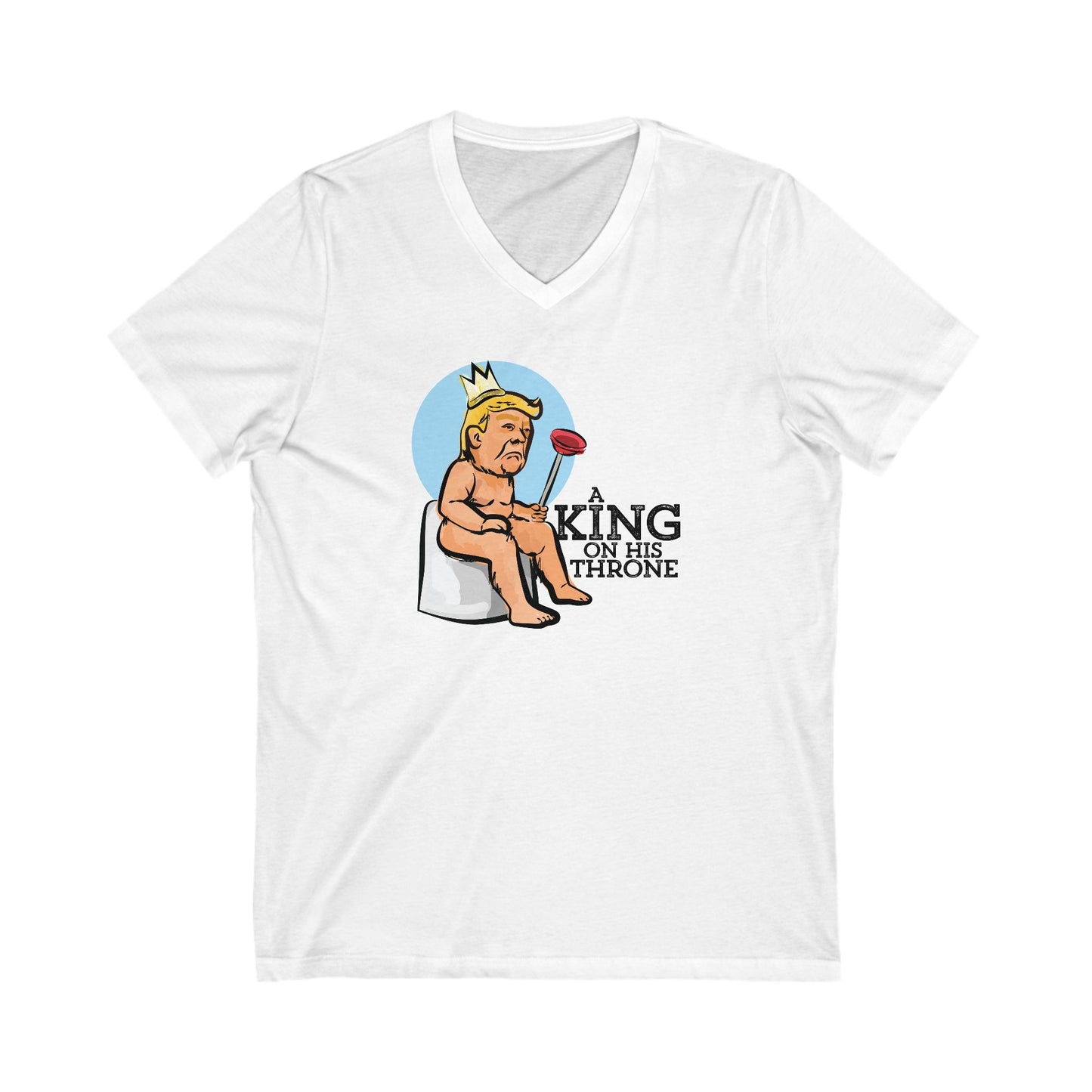 king - unisex v-neck