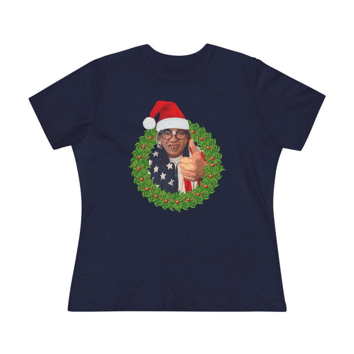 Cleetus Wreath - womens relaxed fitted shirt