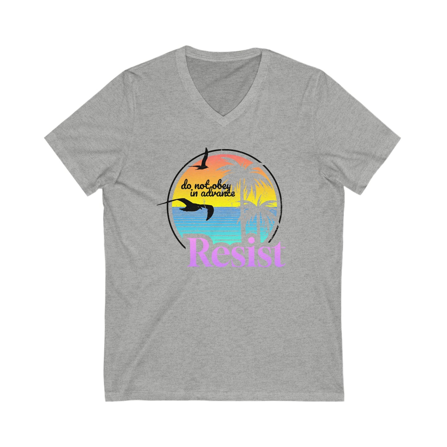 resist - unisex v-neck