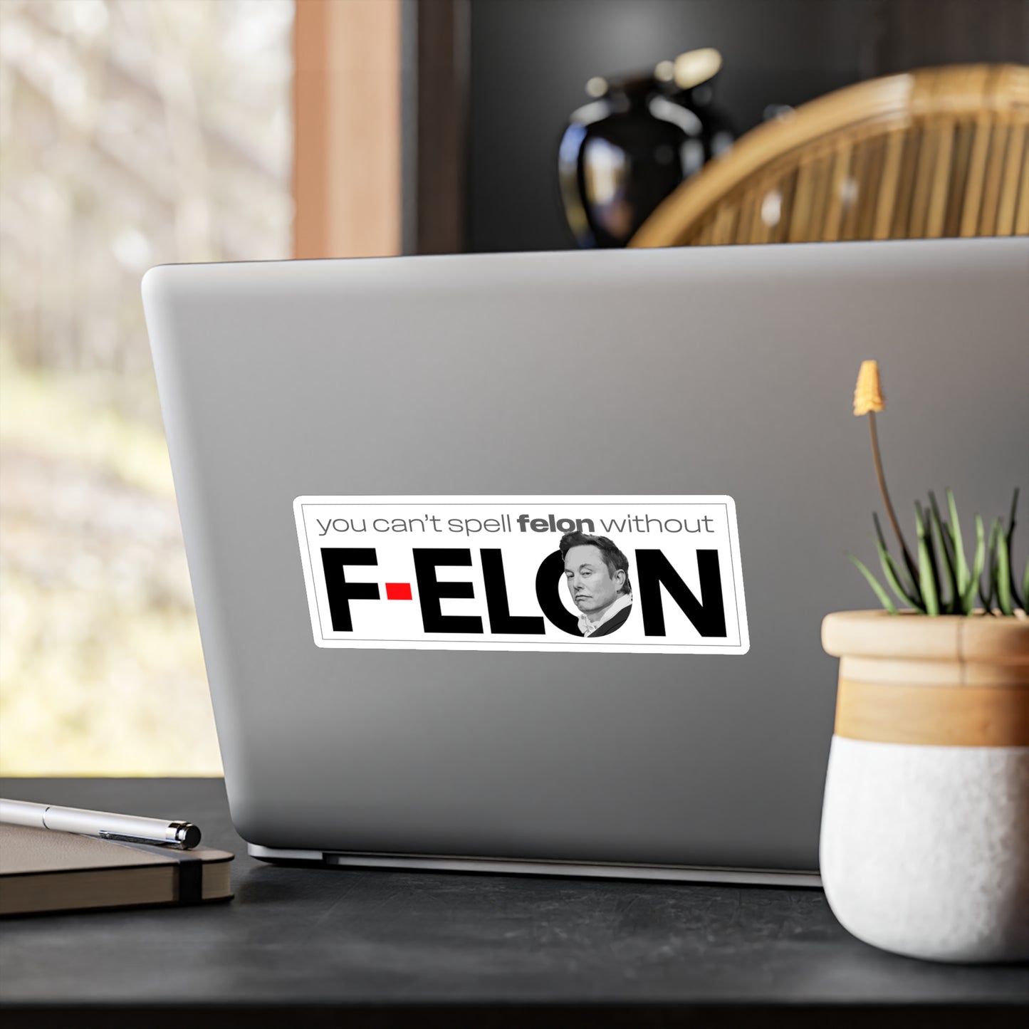 f-Elon - Vinyl Sticker