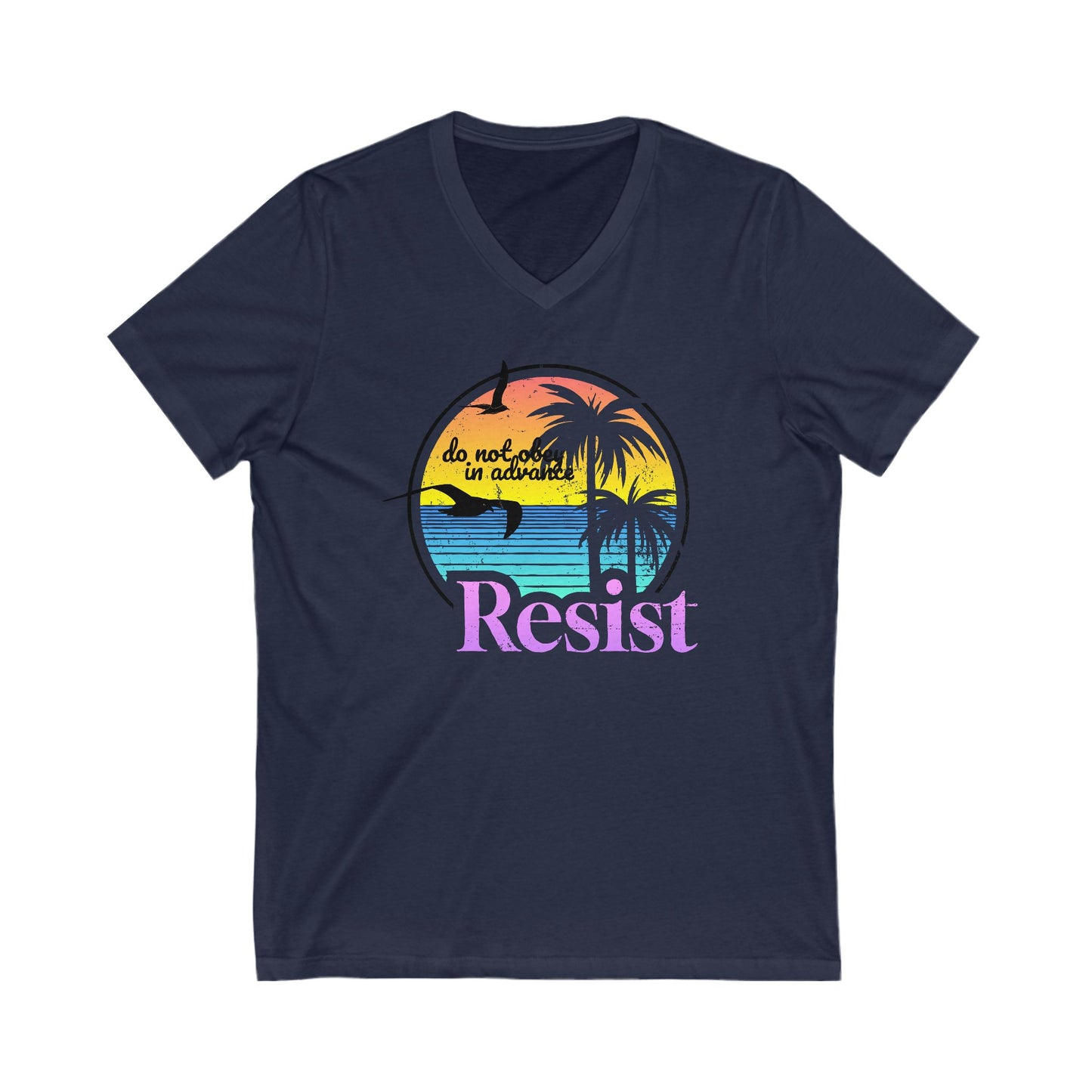 resist - unisex v-neck