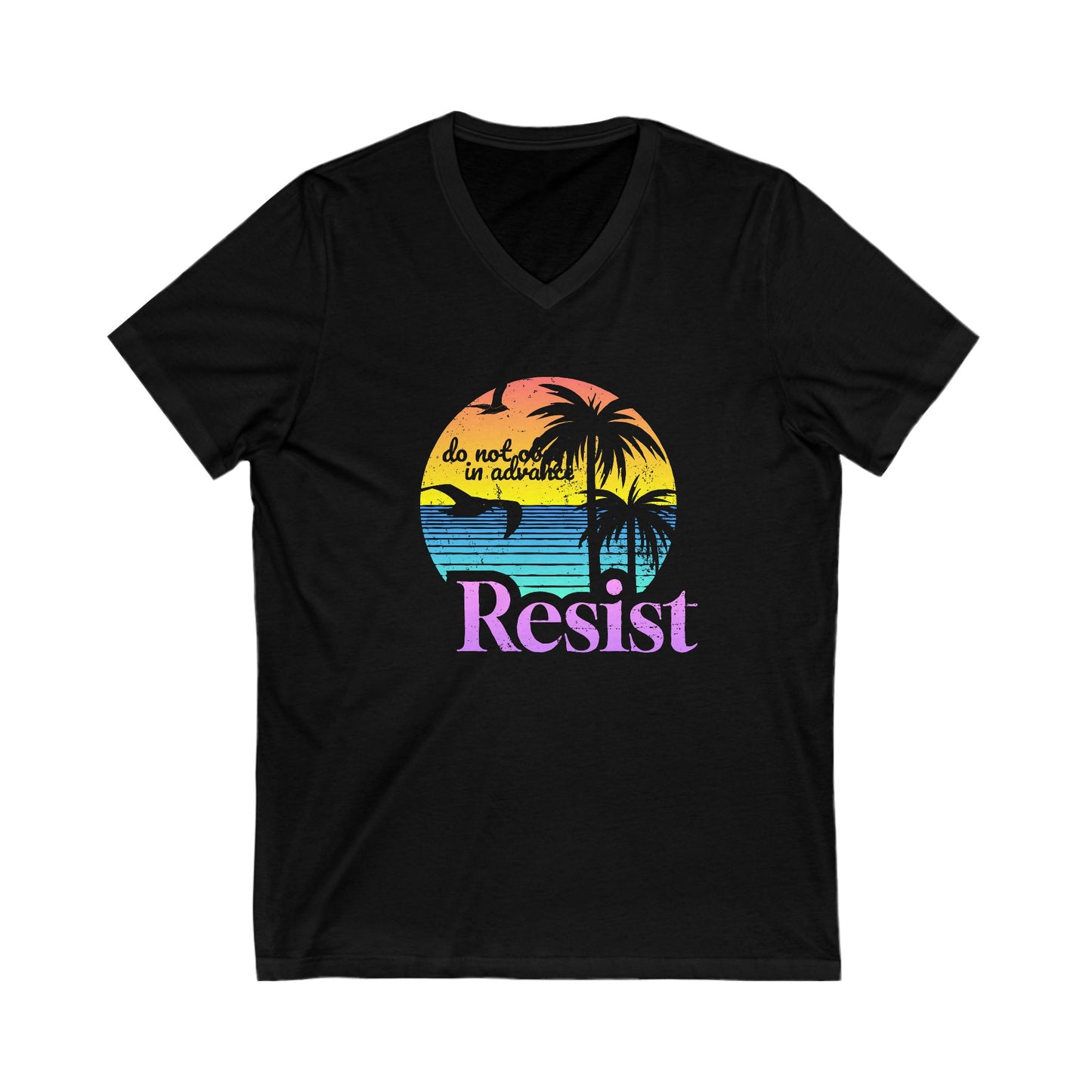 resist - unisex v-neck