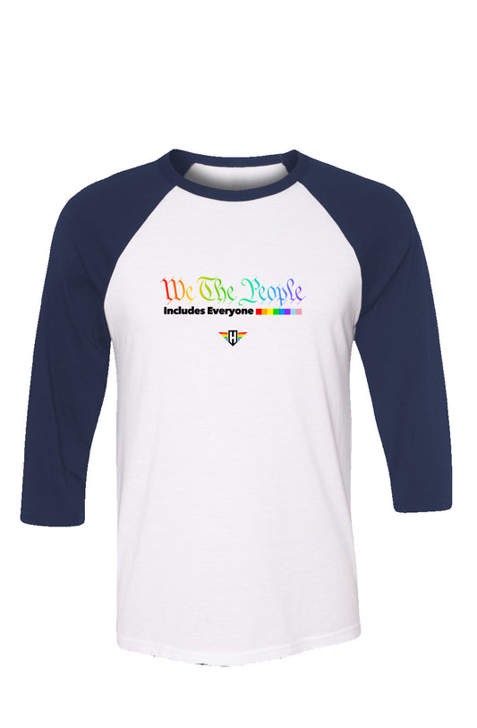 we the people 2025 - unisex 3/4 sleeve t-shirt
