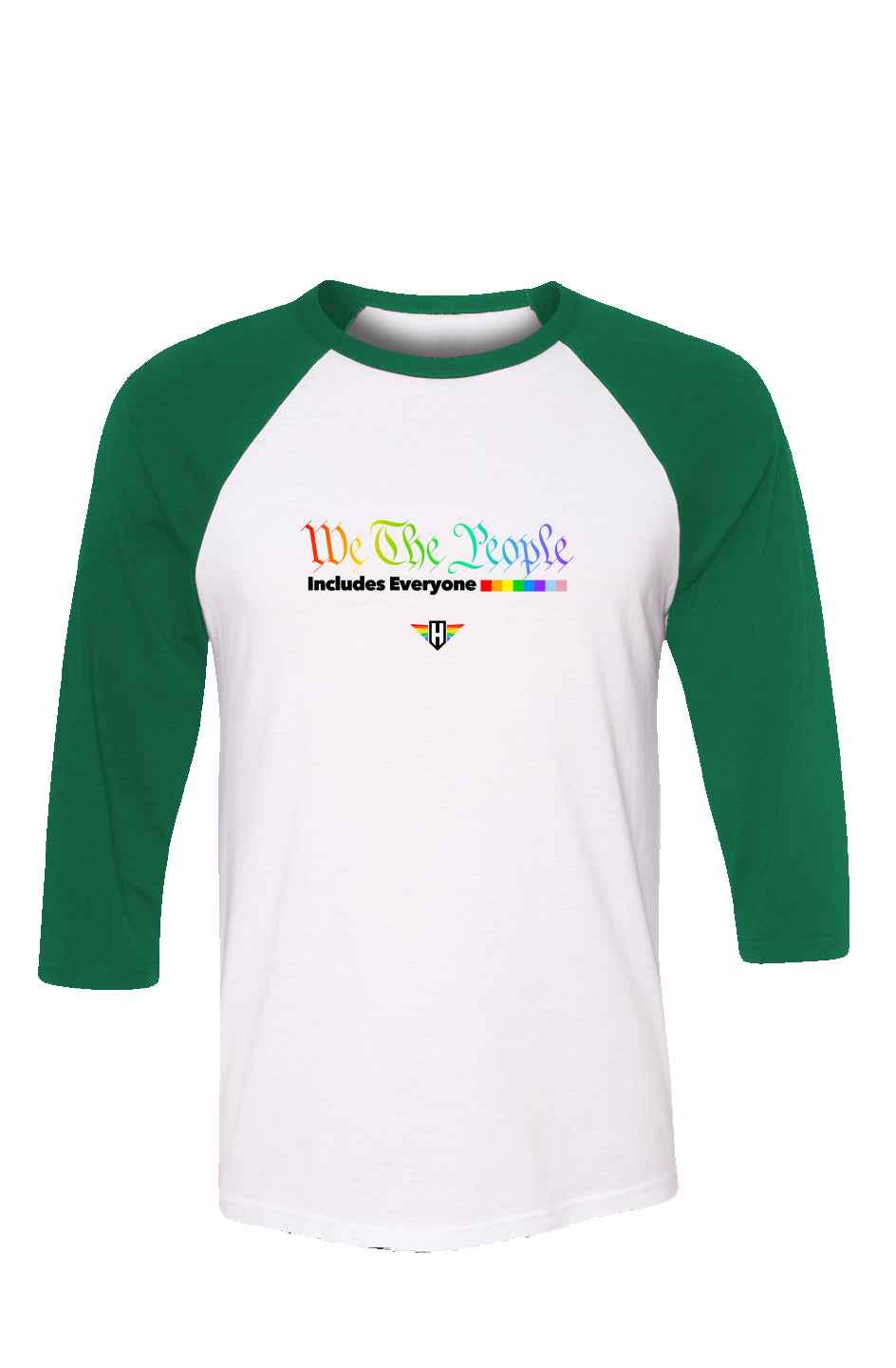 we the people 2025 - unisex 3/4 sleeve t-shirt