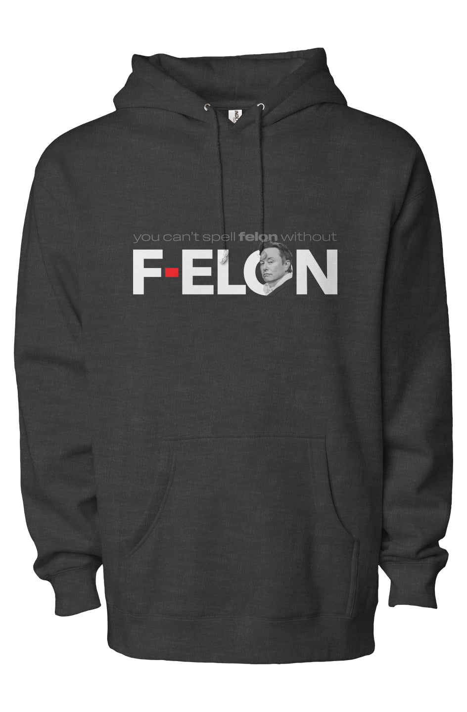 f-elon - unisex heavyweight pullover hoodie