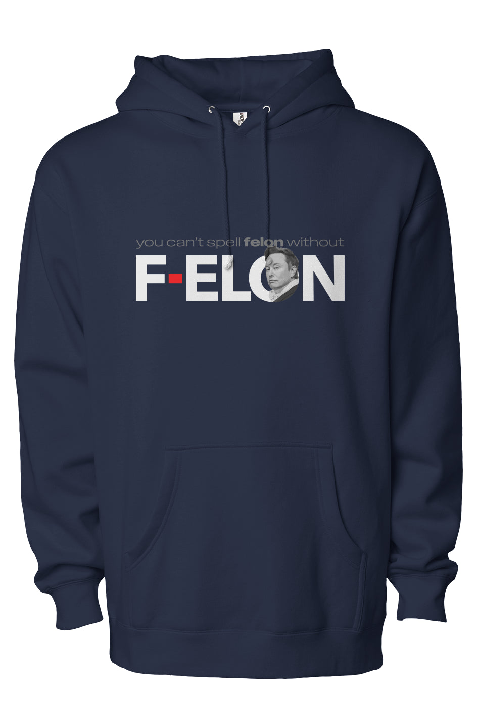f-elon - unisex heavyweight pullover hoodie
