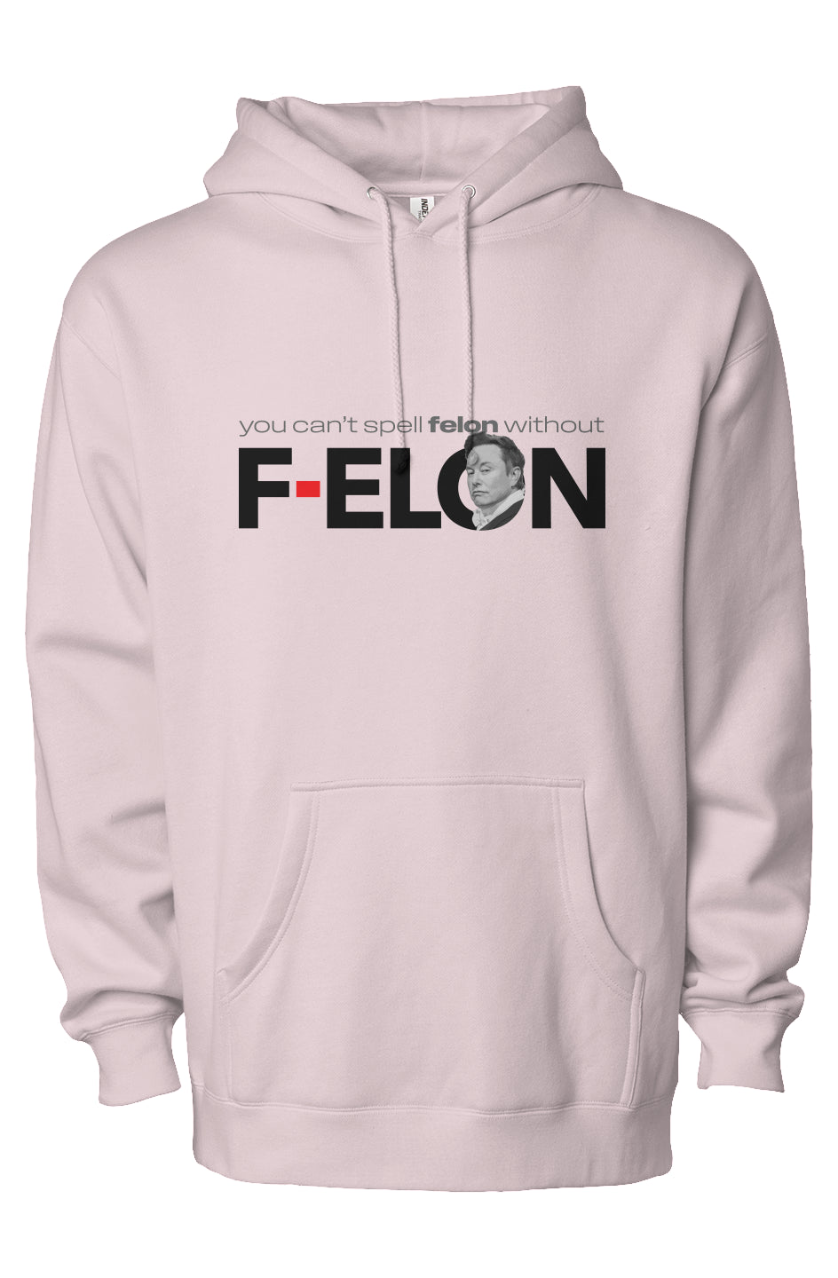 f-elon - unisex heavyweight pullover hoodie