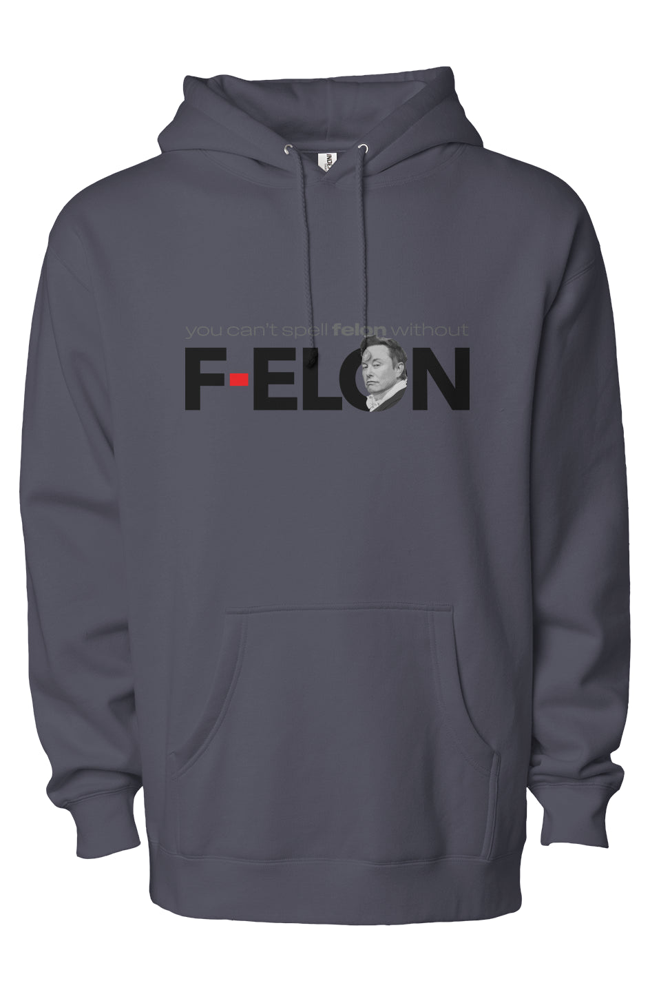 f-elon - unisex heavyweight pullover hoodie