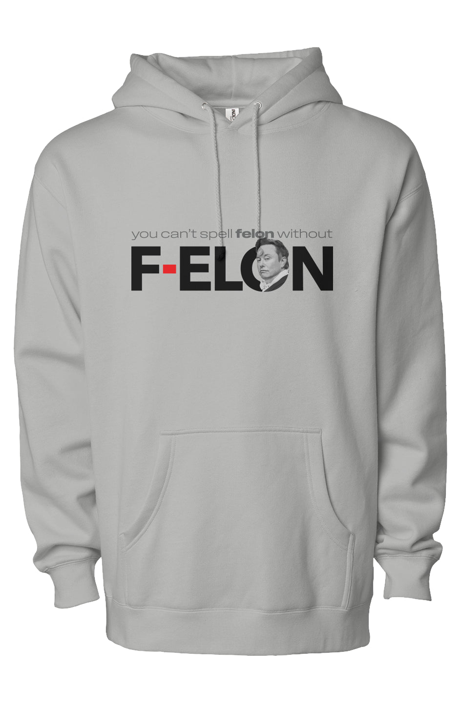 f-elon - unisex heavyweight pullover hoodie