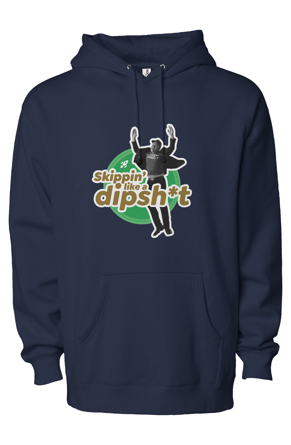 dipsh*t - unisex heavyweight pullover hoodie
