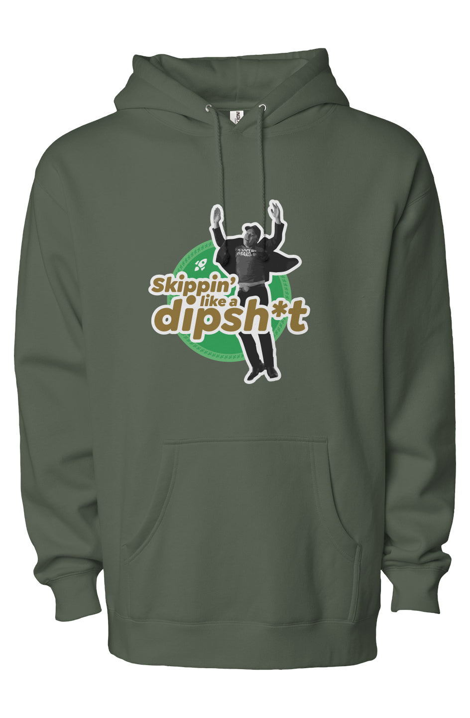 dipsh*t - unisex heavyweight pullover hoodie