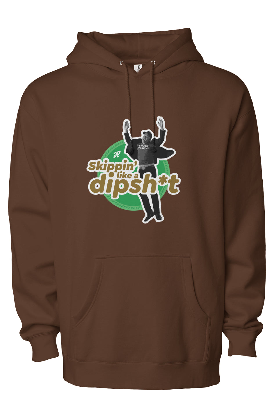dipsh*t - unisex heavyweight pullover hoodie