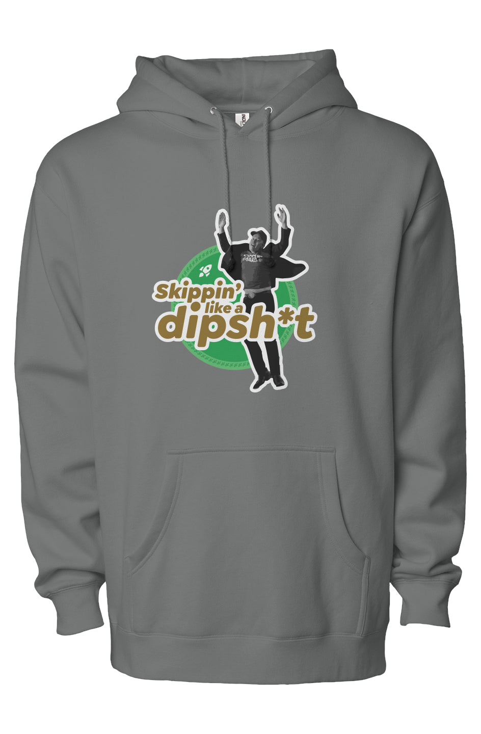 dipsh*t - unisex heavyweight pullover hoodie