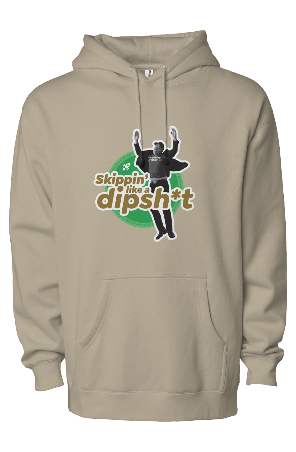 dipsh*t - unisex heavyweight pullover hoodie