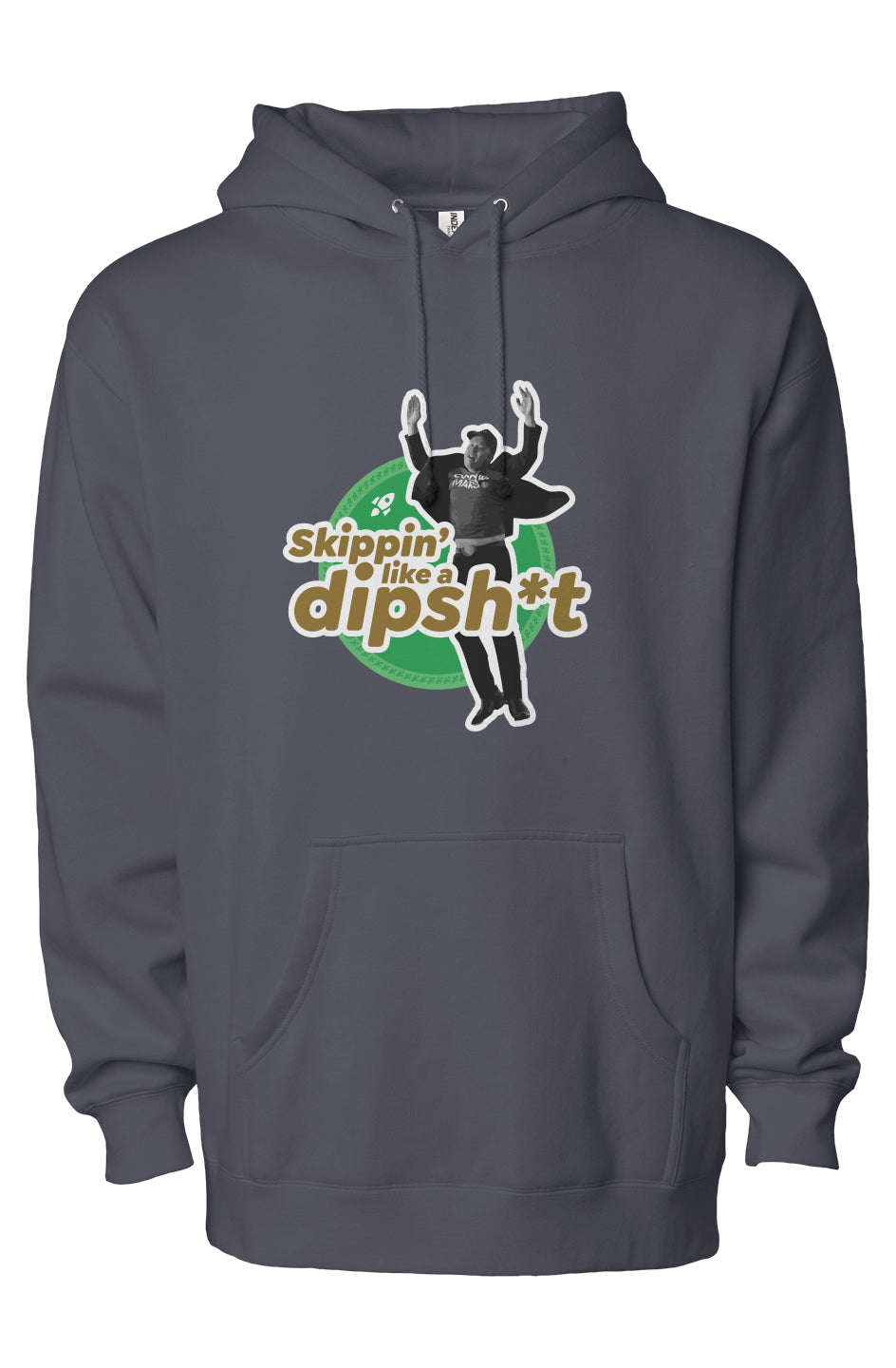 dipsh*t - unisex heavyweight pullover hoodie