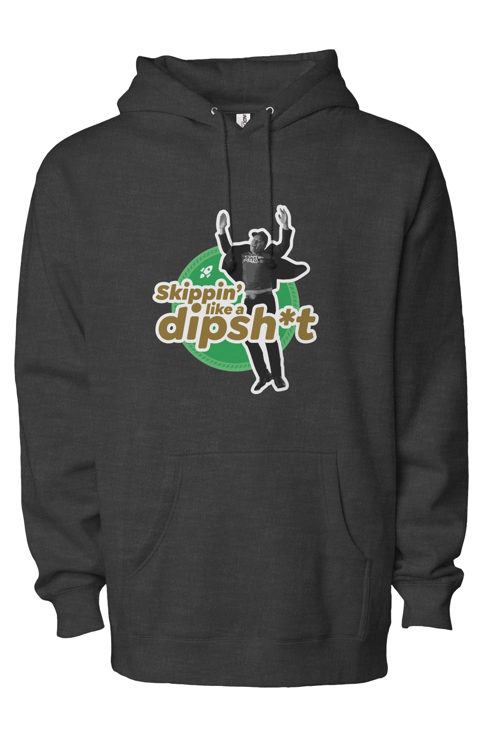 dipsh*t - unisex heavyweight pullover hoodie