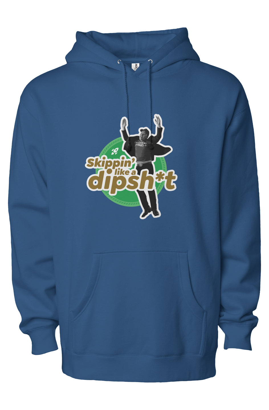 dipsh*t - unisex heavyweight pullover hoodie