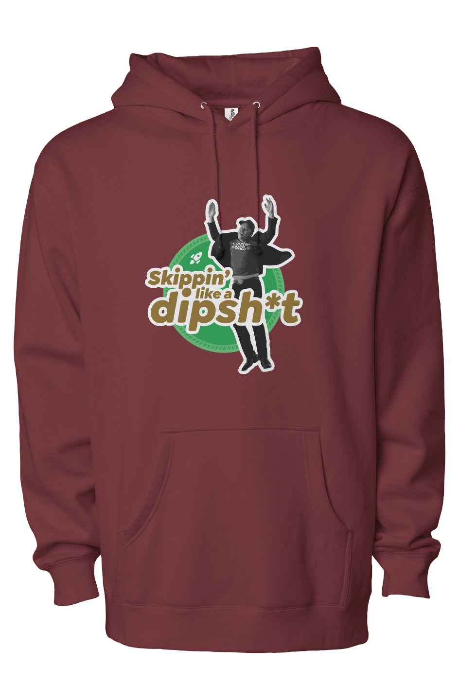 dipsh*t - unisex heavyweight pullover hoodie