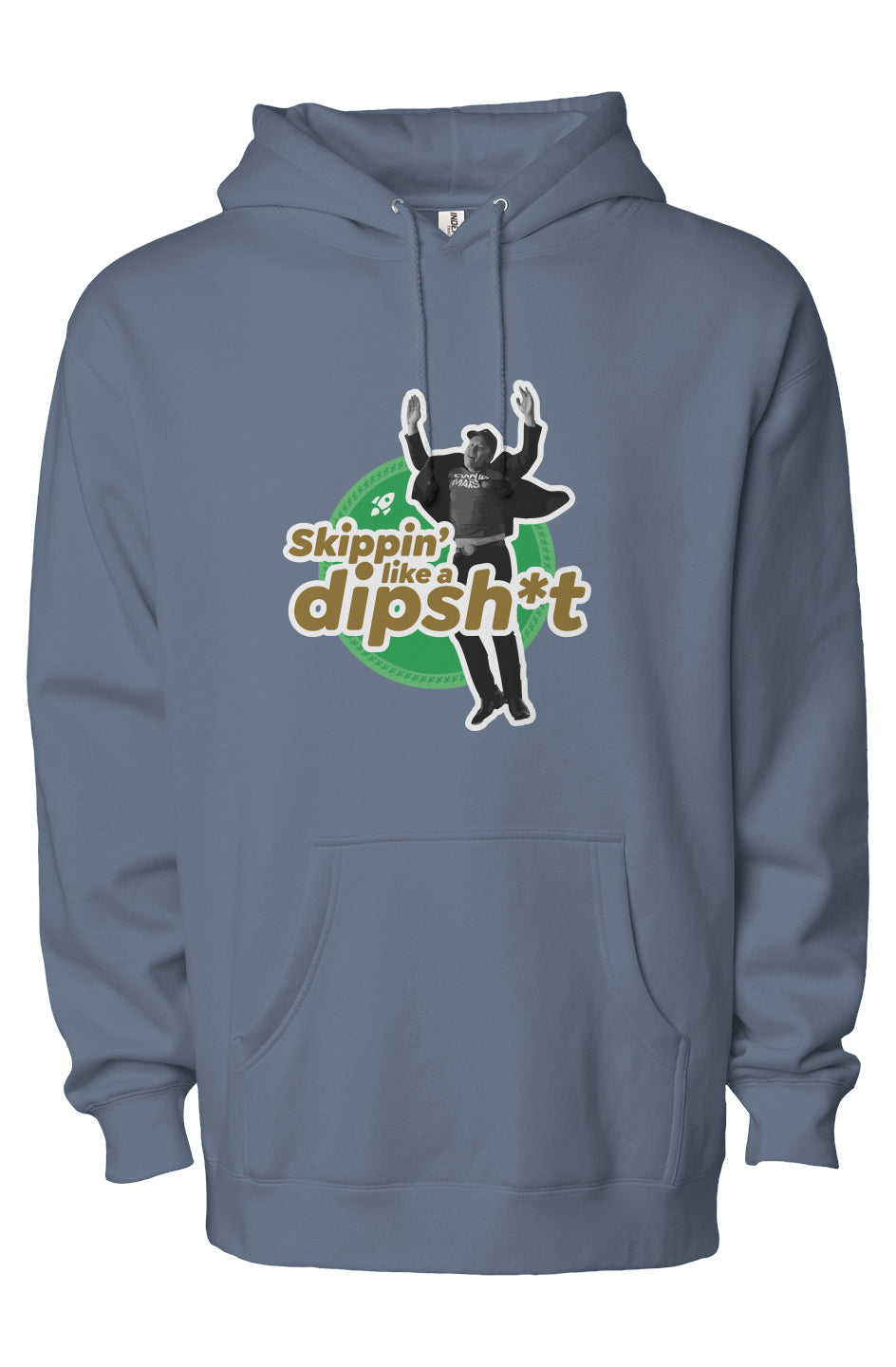 dipsh*t - unisex heavyweight pullover hoodie