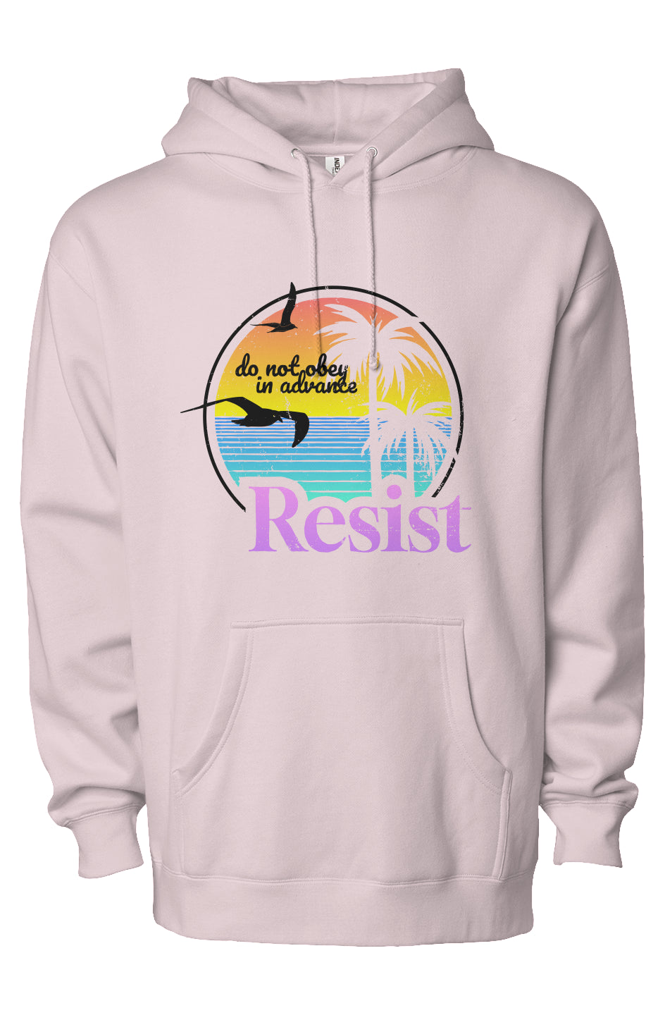 resist - unisex heavyweight pullover hoodie