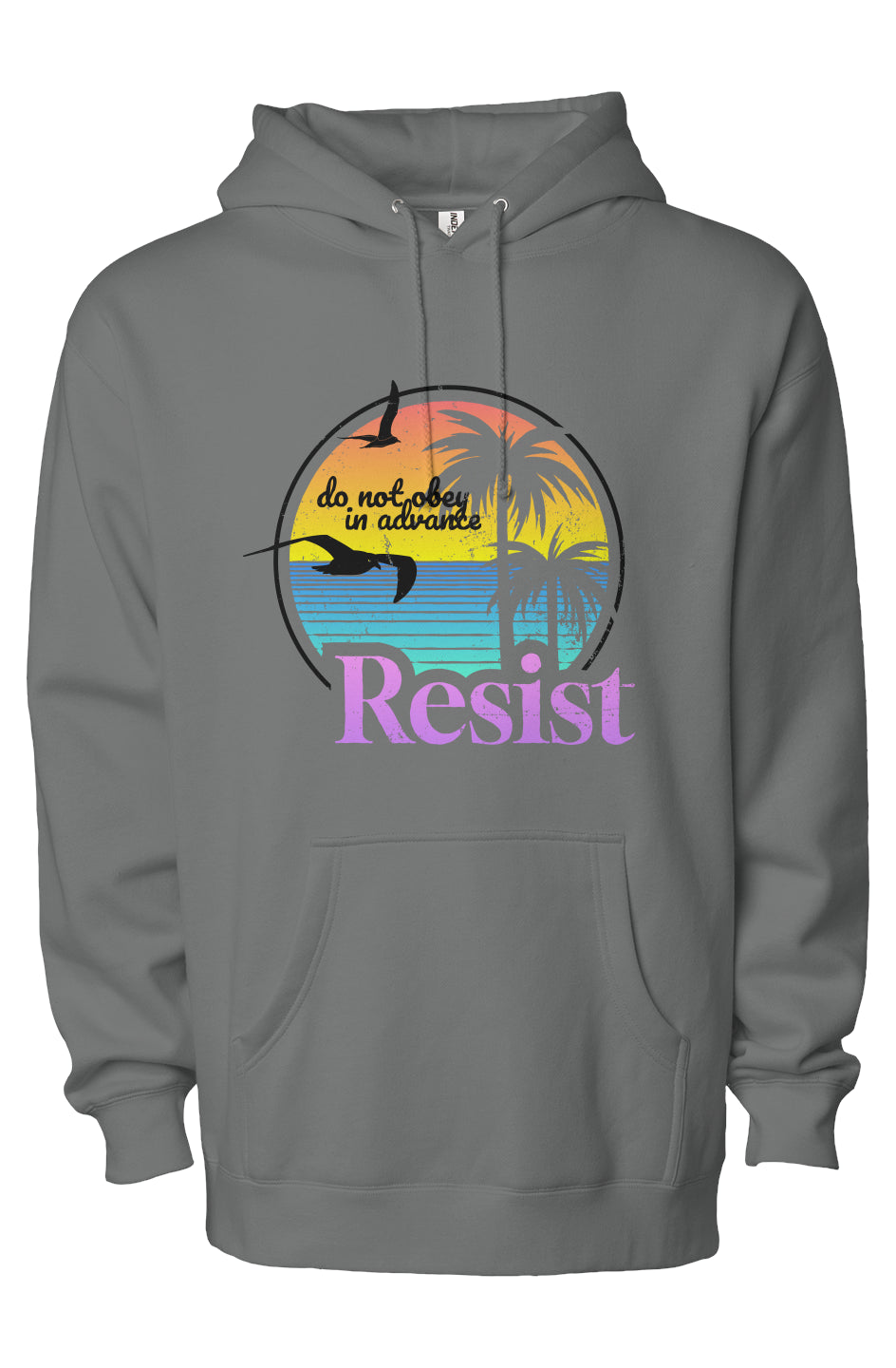 resist - unisex heavyweight pullover hoodie