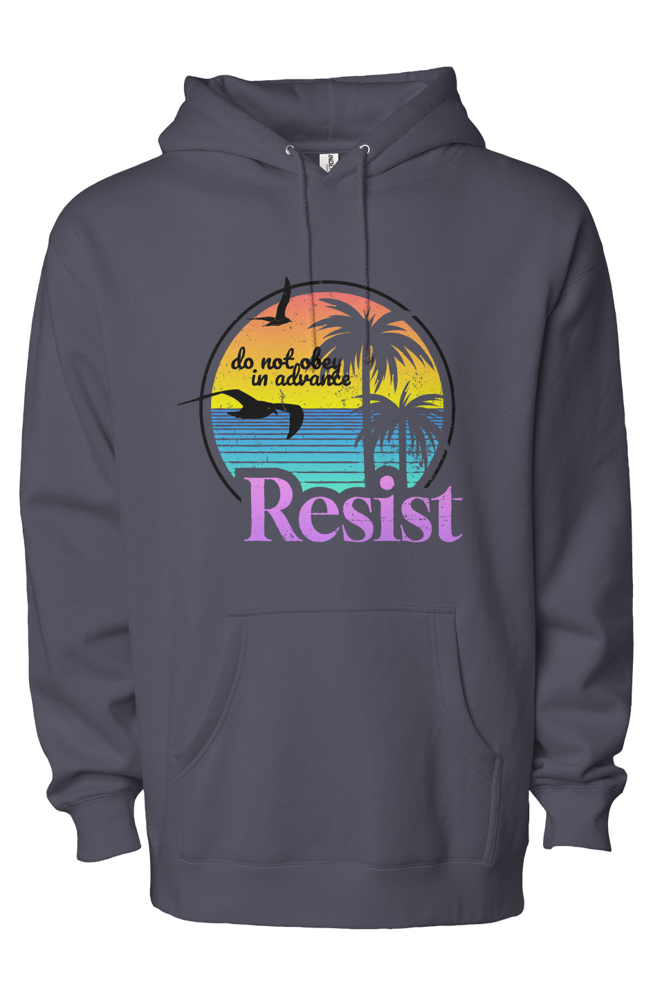 resist - unisex heavyweight pullover hoodie