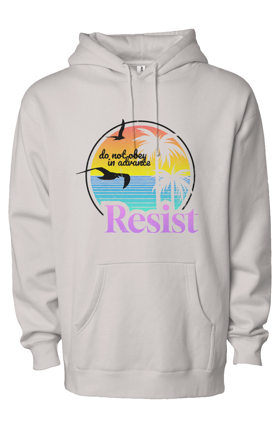 resist - unisex heavyweight pullover hoodie