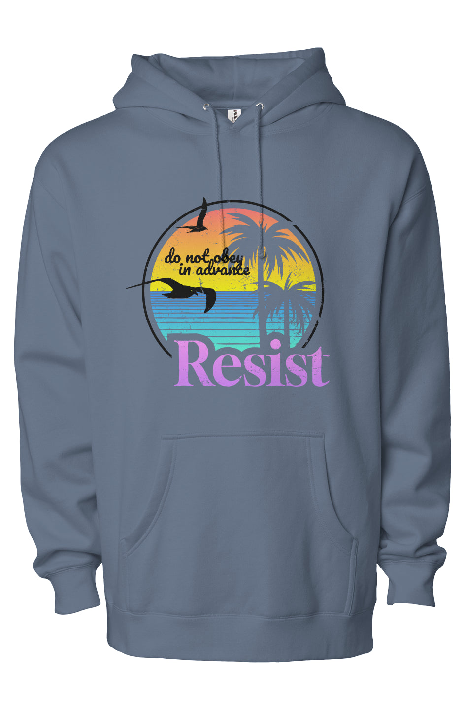 resist - unisex heavyweight pullover hoodie