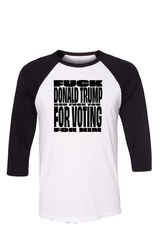 FDT & FU - unisex 3/4 sleeve t-shirt