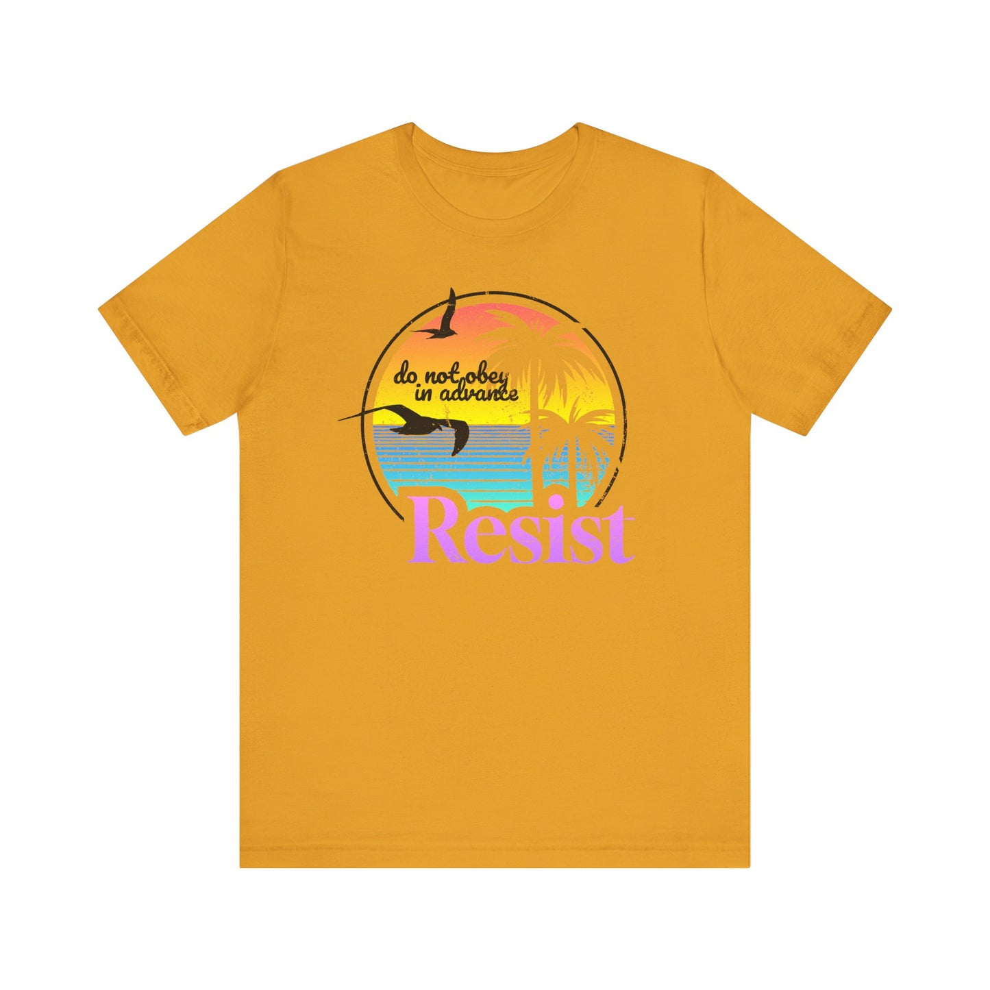 Resist unisex crew neck t-shirt