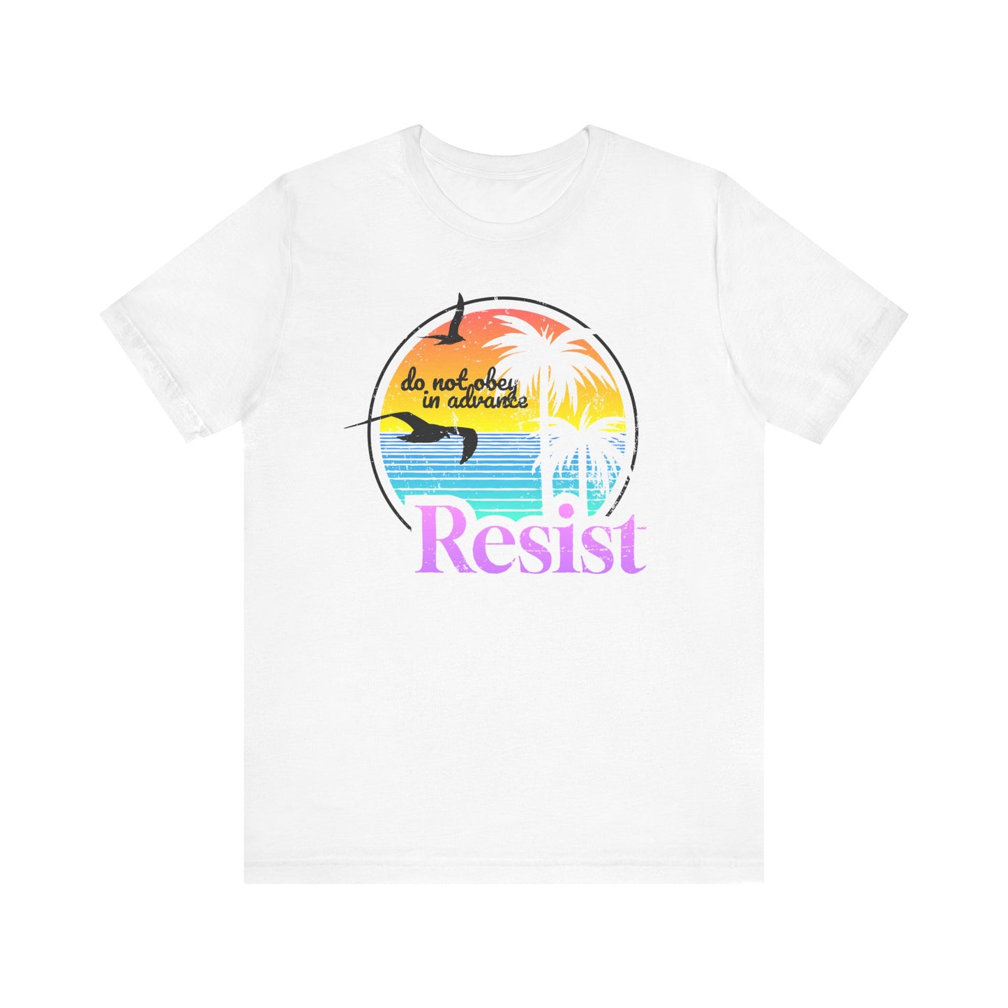 Resist unisex crew neck t-shirt