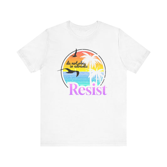 Resist unisex crew neck t-shirt