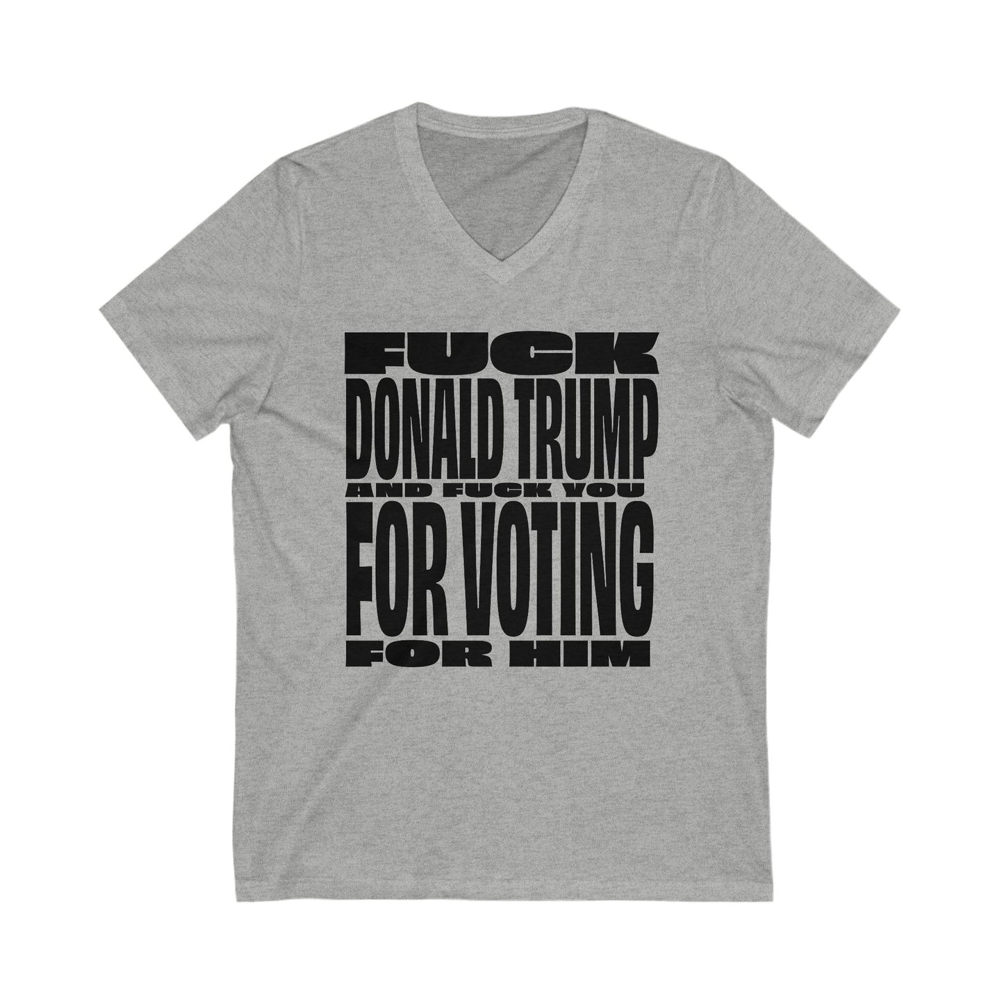 FDT & FU - unisex v-neck t-shirt
