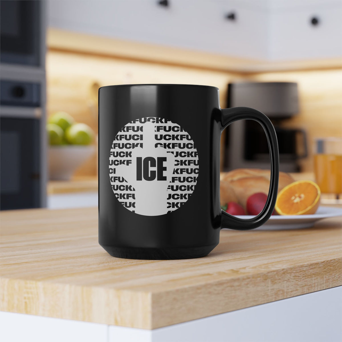 f*ck ice 2 - black coffee mug (15oz)