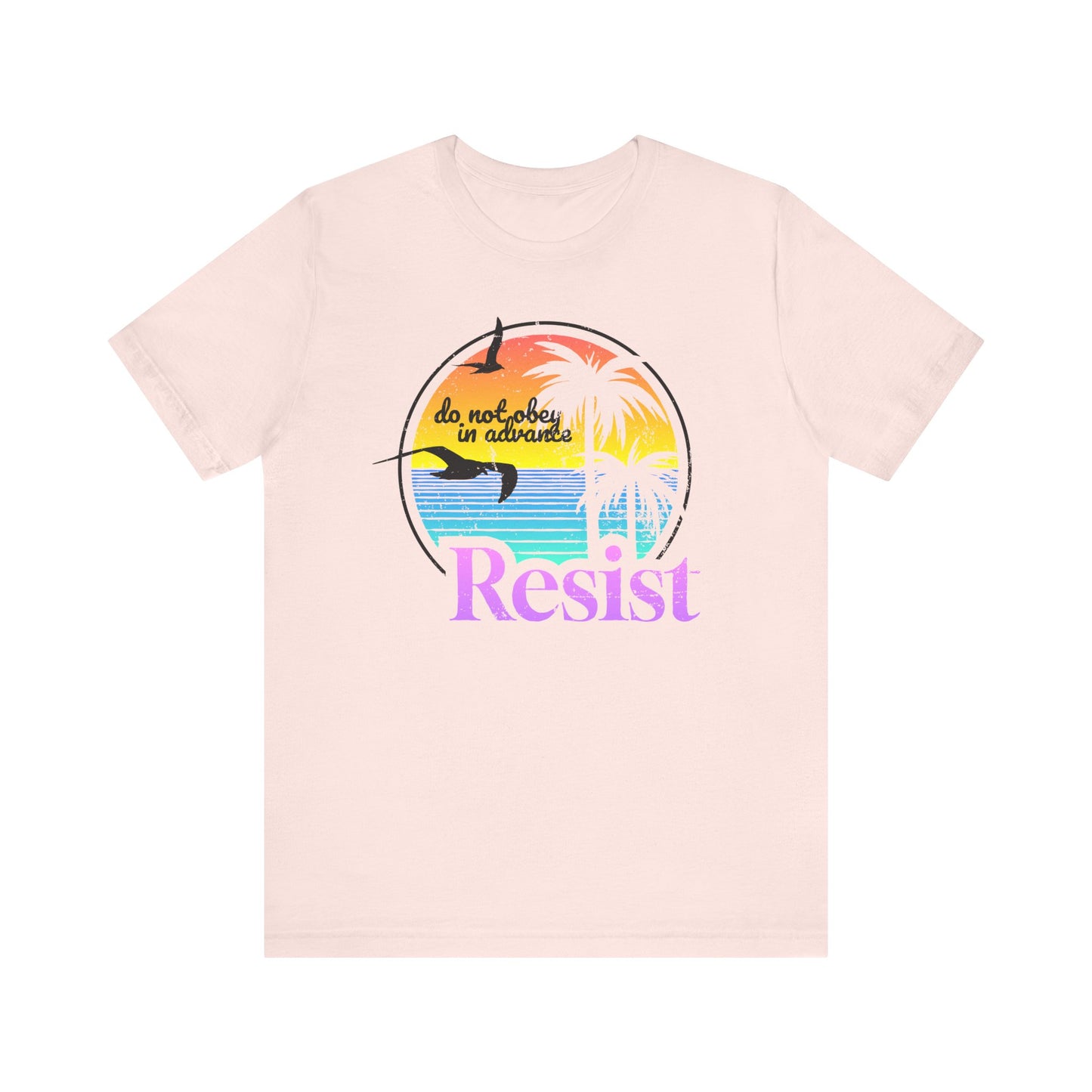 Resist unisex crew neck t-shirt