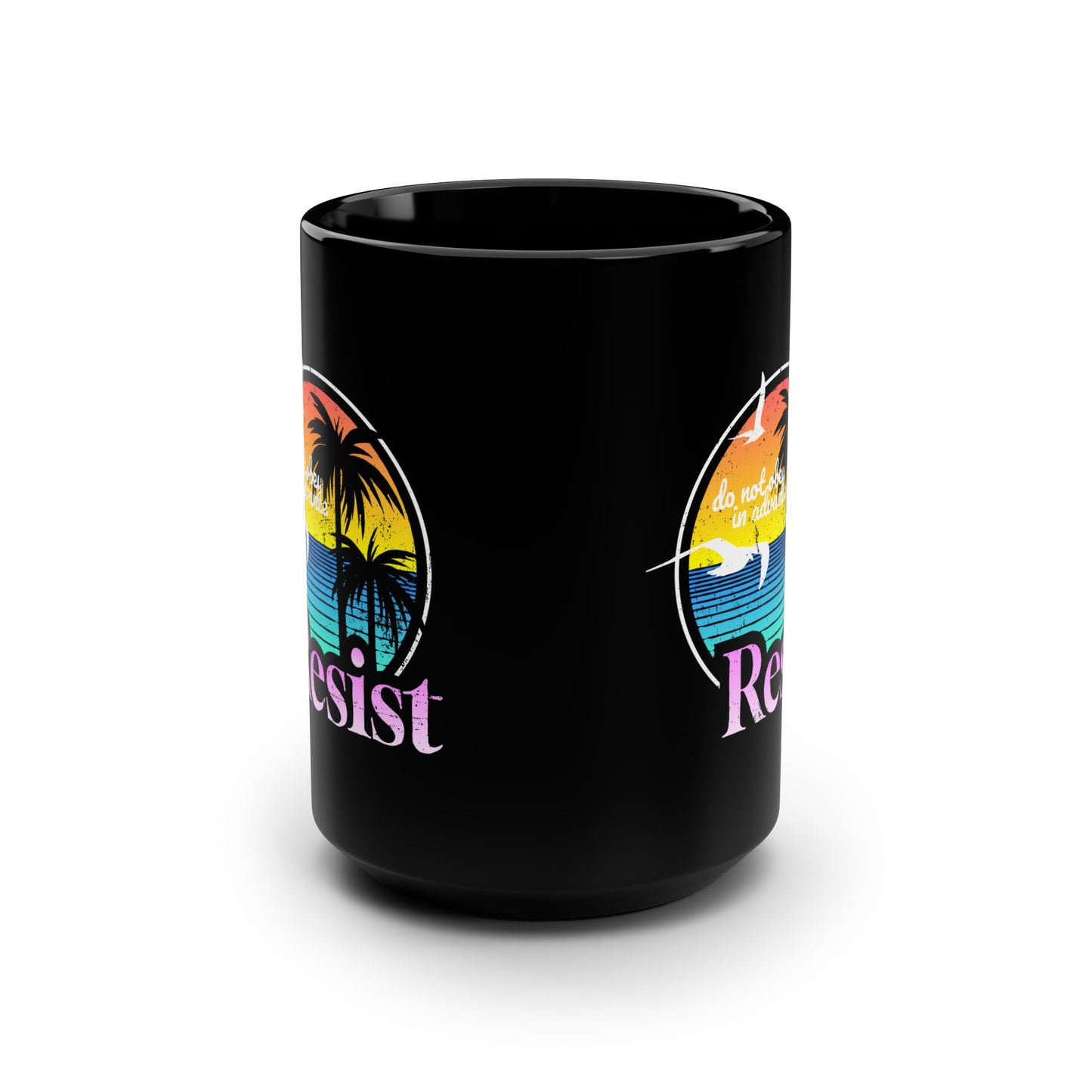 Resist Coffee Mug - Black