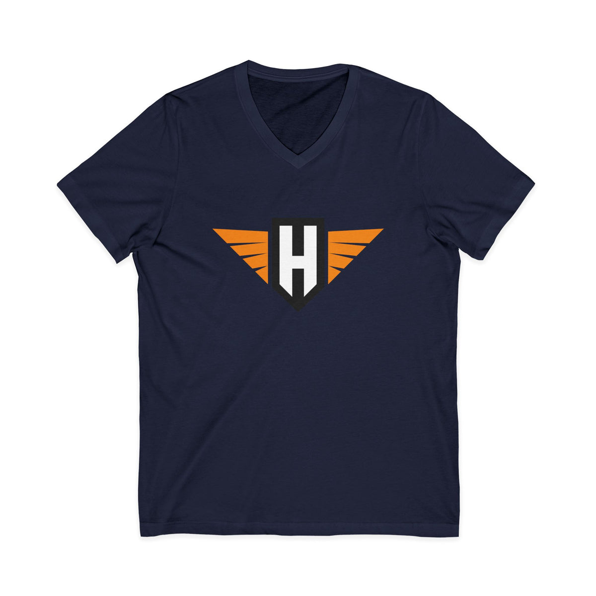 hawk logo - unisex v-neck