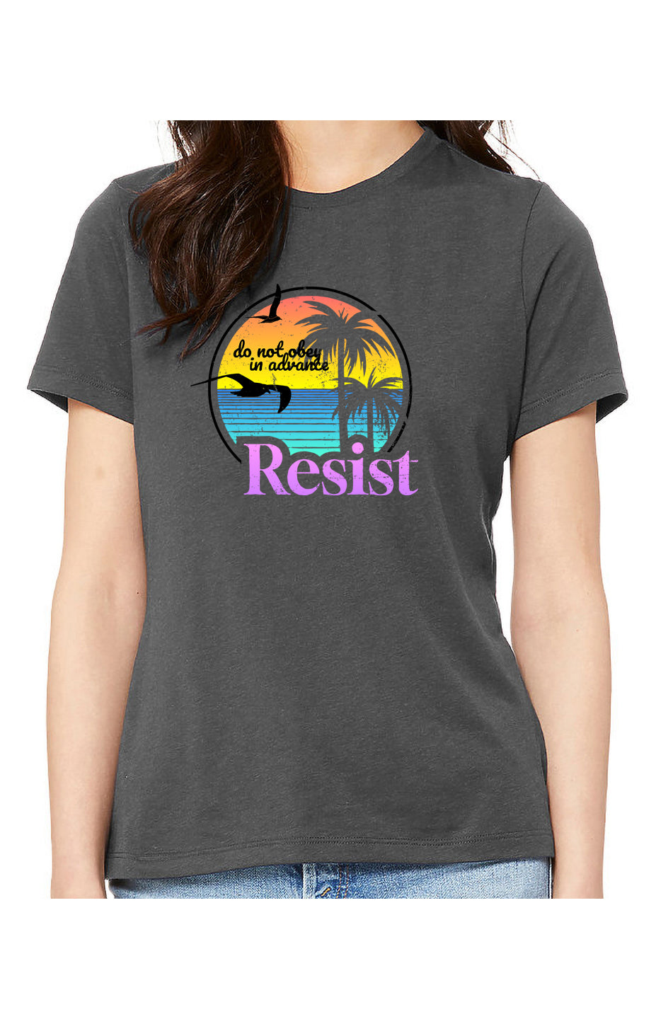 RESIST - womens relaxed fitted shirt