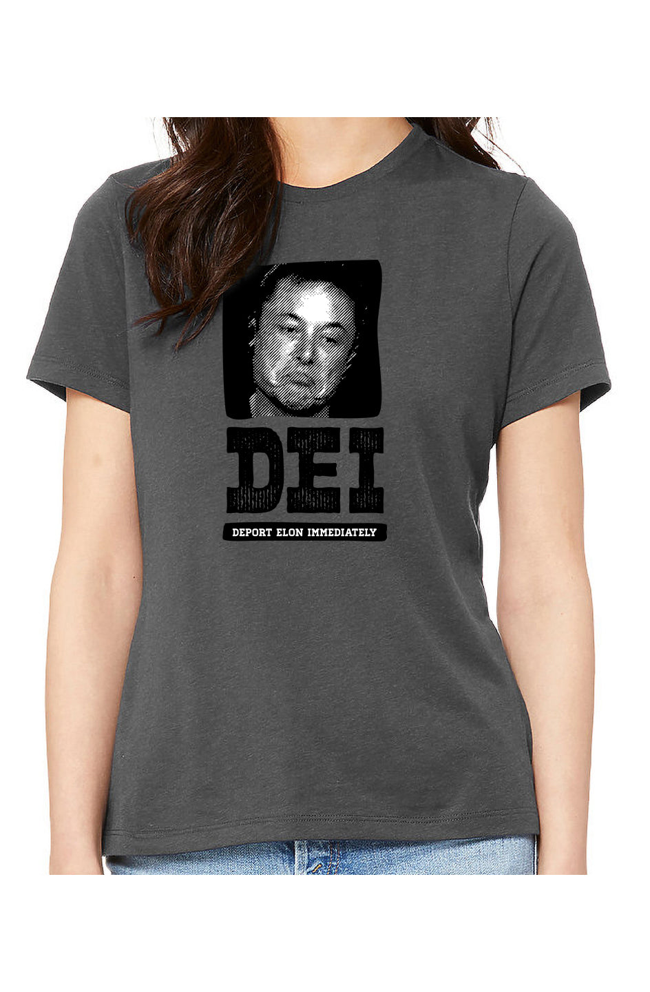 DEI - womens relaxed fitted shirt