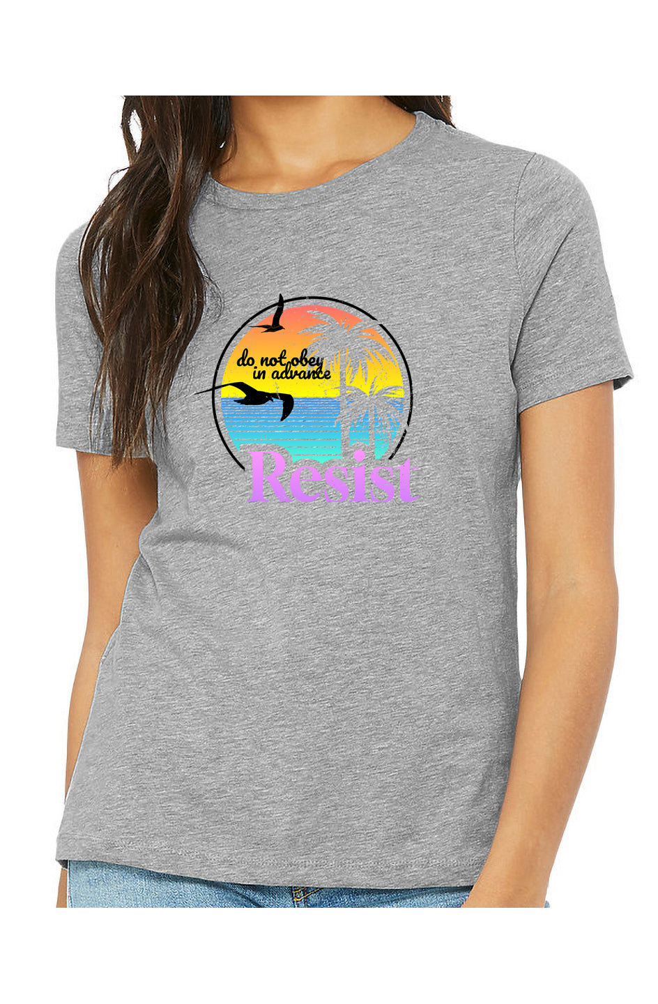 RESIST - womens relaxed fitted shirt