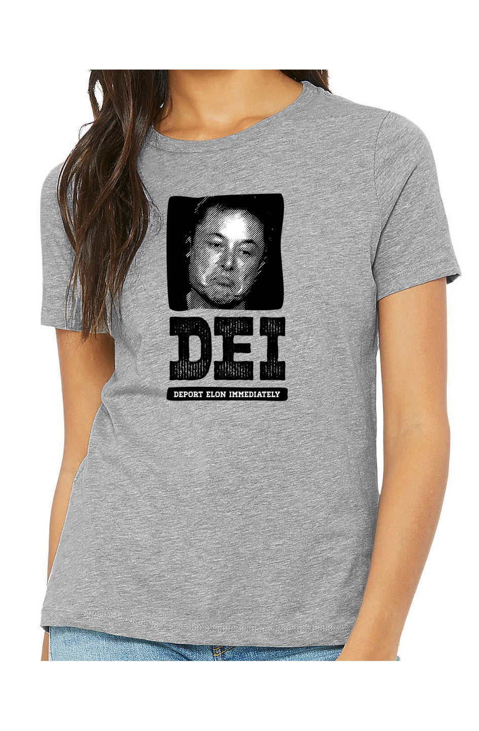 DEI - womens relaxed fitted shirt