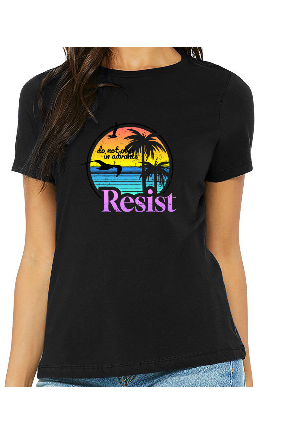 RESIST - womens relaxed fitted shirt