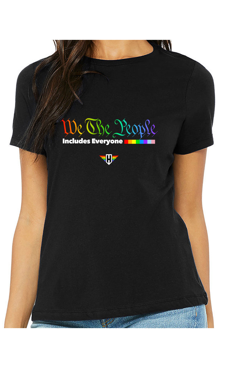 we the people 2025 - womens relaxed fitted shirt